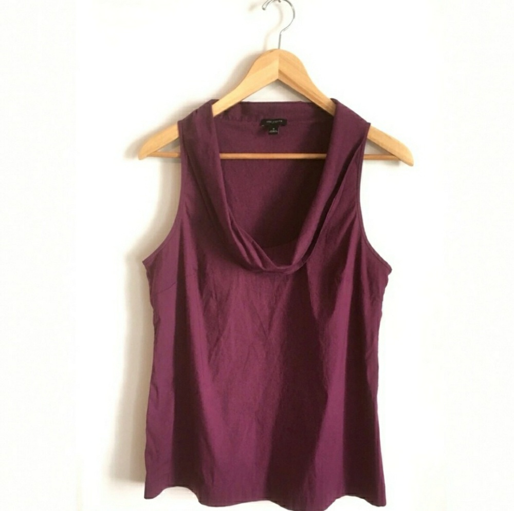 Ann Taylor Burgundy Blouse